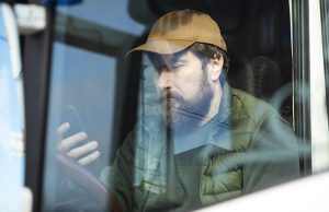 Man sitting with phone