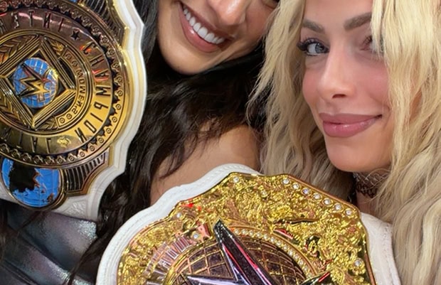Raquel Rodriguez and Liv Morgan