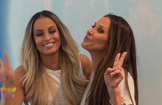 Trish Stratus and Mickie James