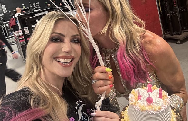 Alexa Bliss and Charlotte Flair