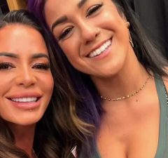 Candice Michelle and Bayley