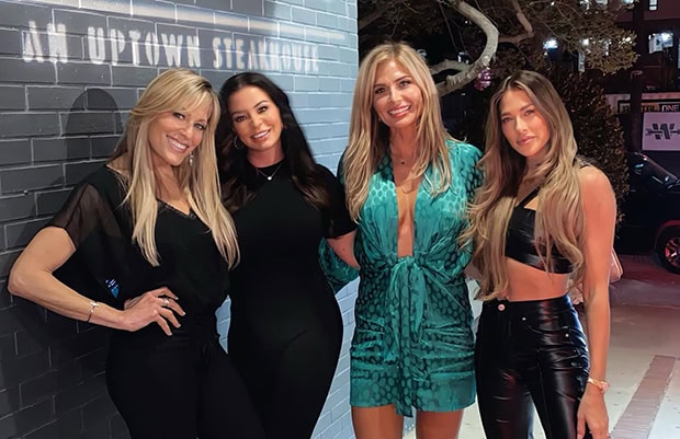 Lilian Garcia, Candice Michelle, Torrie Wilson and Barbie Blank