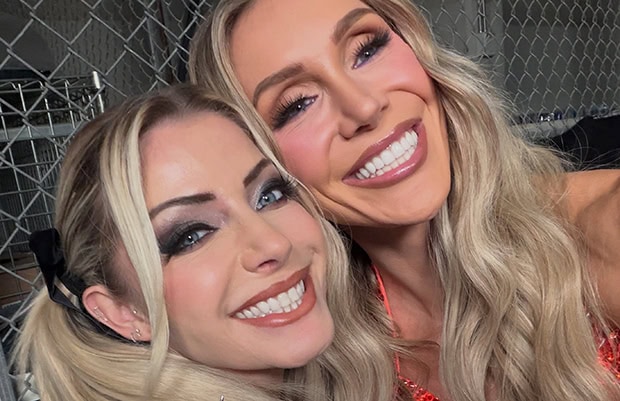 Alexa Bliss and Charlotte Flair