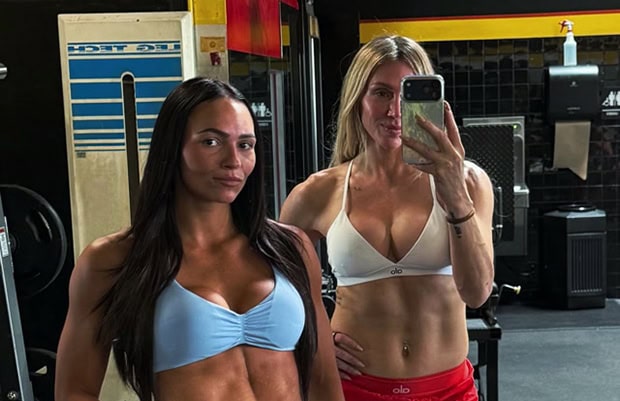Kiana James and Charlotte Flair