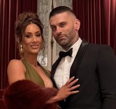 Leah Van Dale and Corey Graves