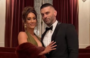 Leah Van Dale and Corey Graves