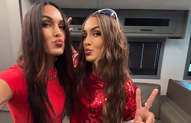 Brie Bella and Nikki Bella